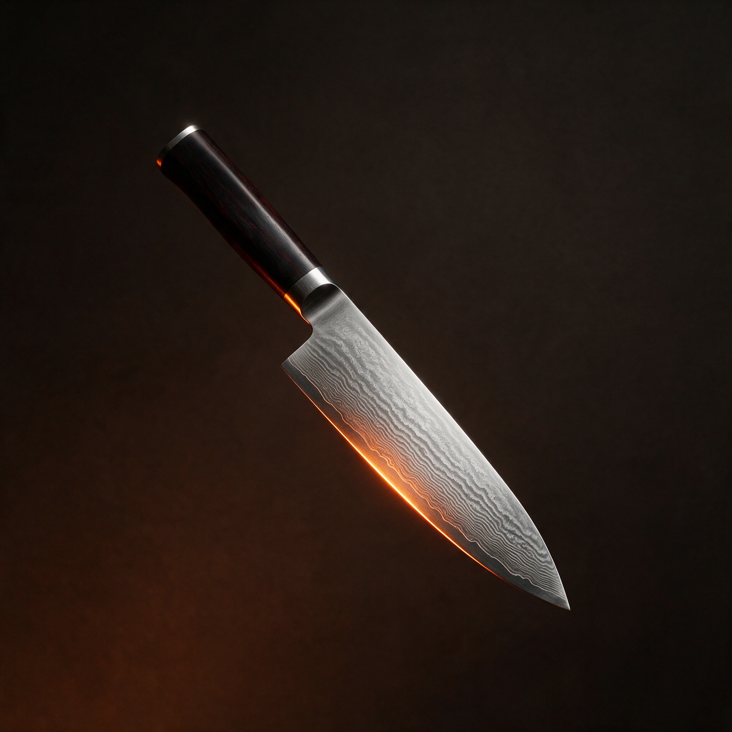 Cuchillo cebollero Sellare de acero damasco