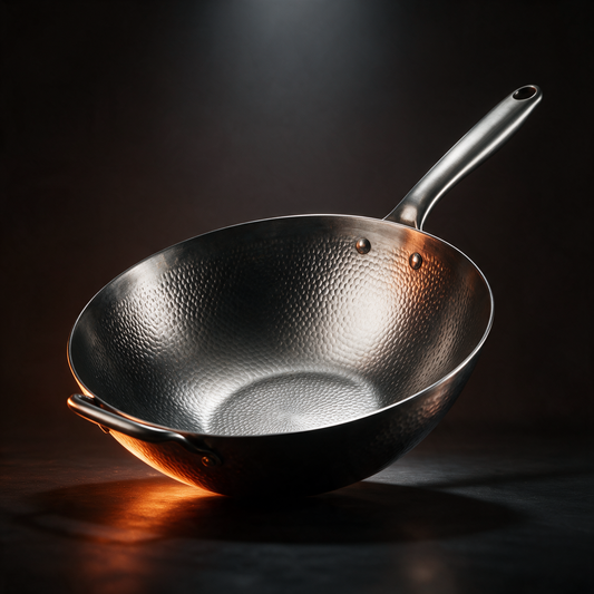 Wok Sellare de titanio martillado