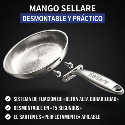 Sartén Sellare de titanio puro